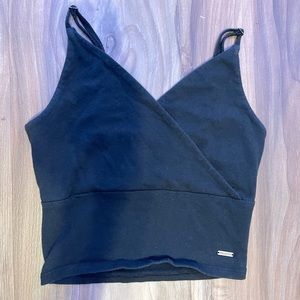Hollister black tank top